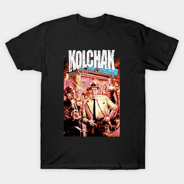 Kolchak Classic Horror Retro T-Shirt by OrcaDeep